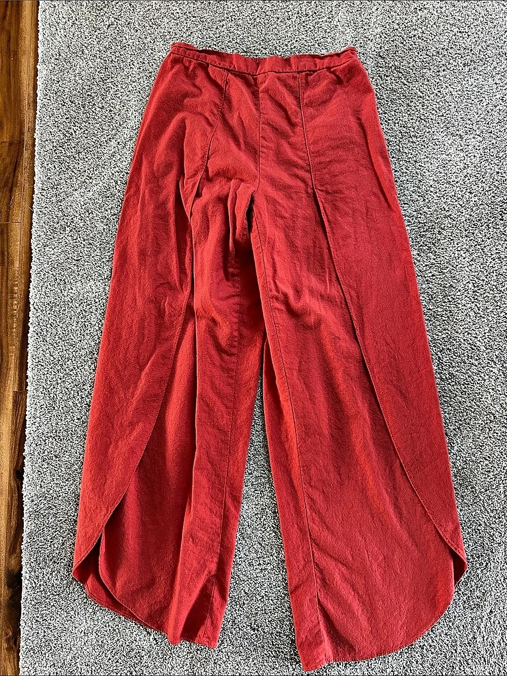 Cali 1850 Wide Leg Pants in Red